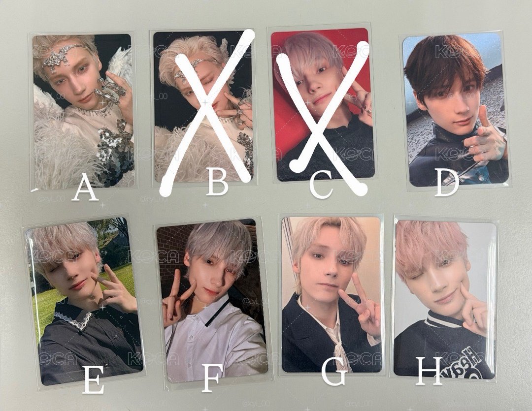 TXT  休寧正四特典.簽售卡
