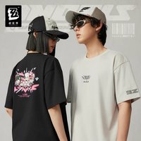 三Z Studio 系列 妄想天使 印花撞色短袖T恤