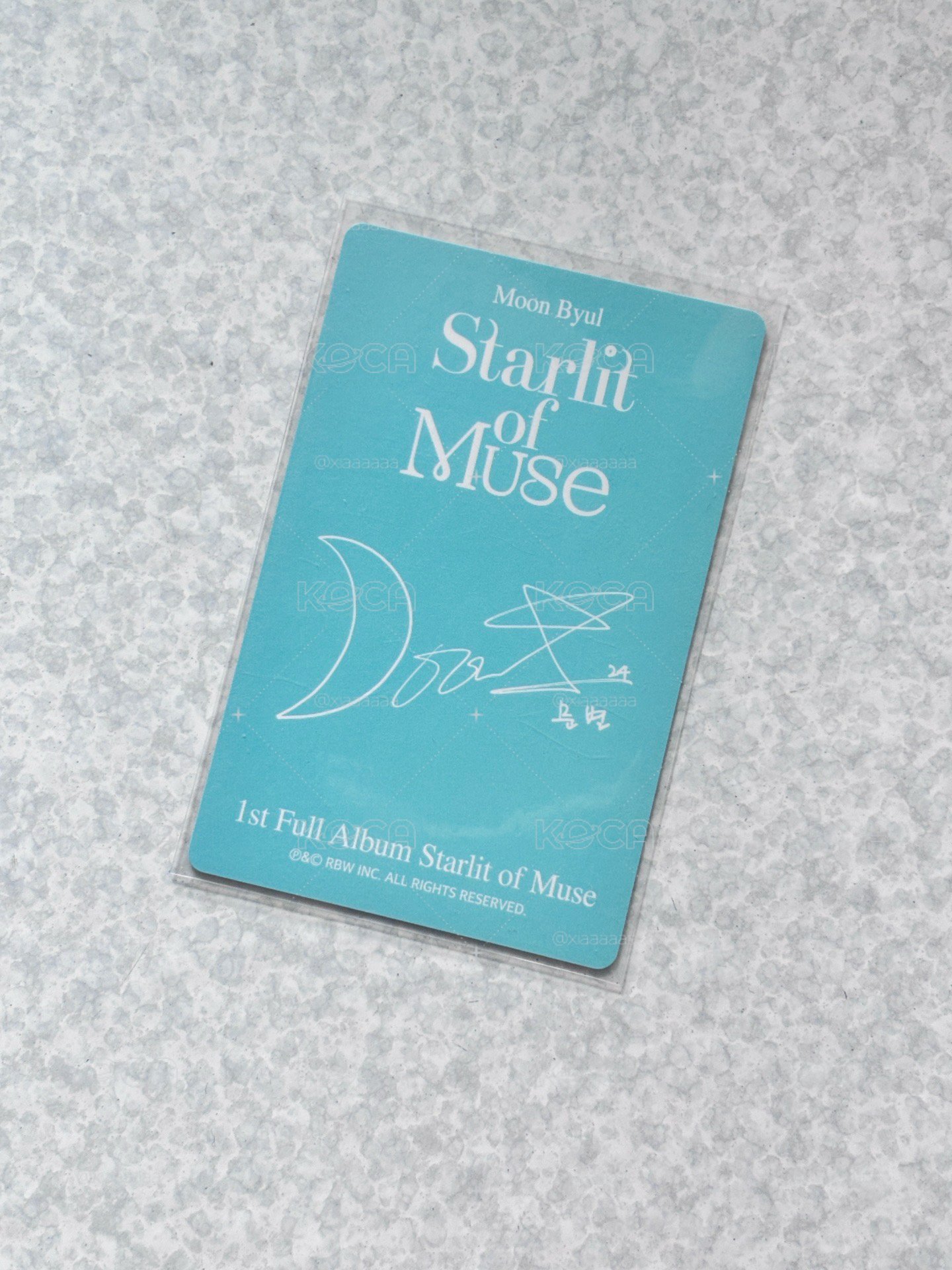 [SLOM]玟星/文星伊/MOONBYUL專卡