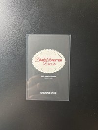 二週年回憶紀念寫真 wvs B 特典卡 