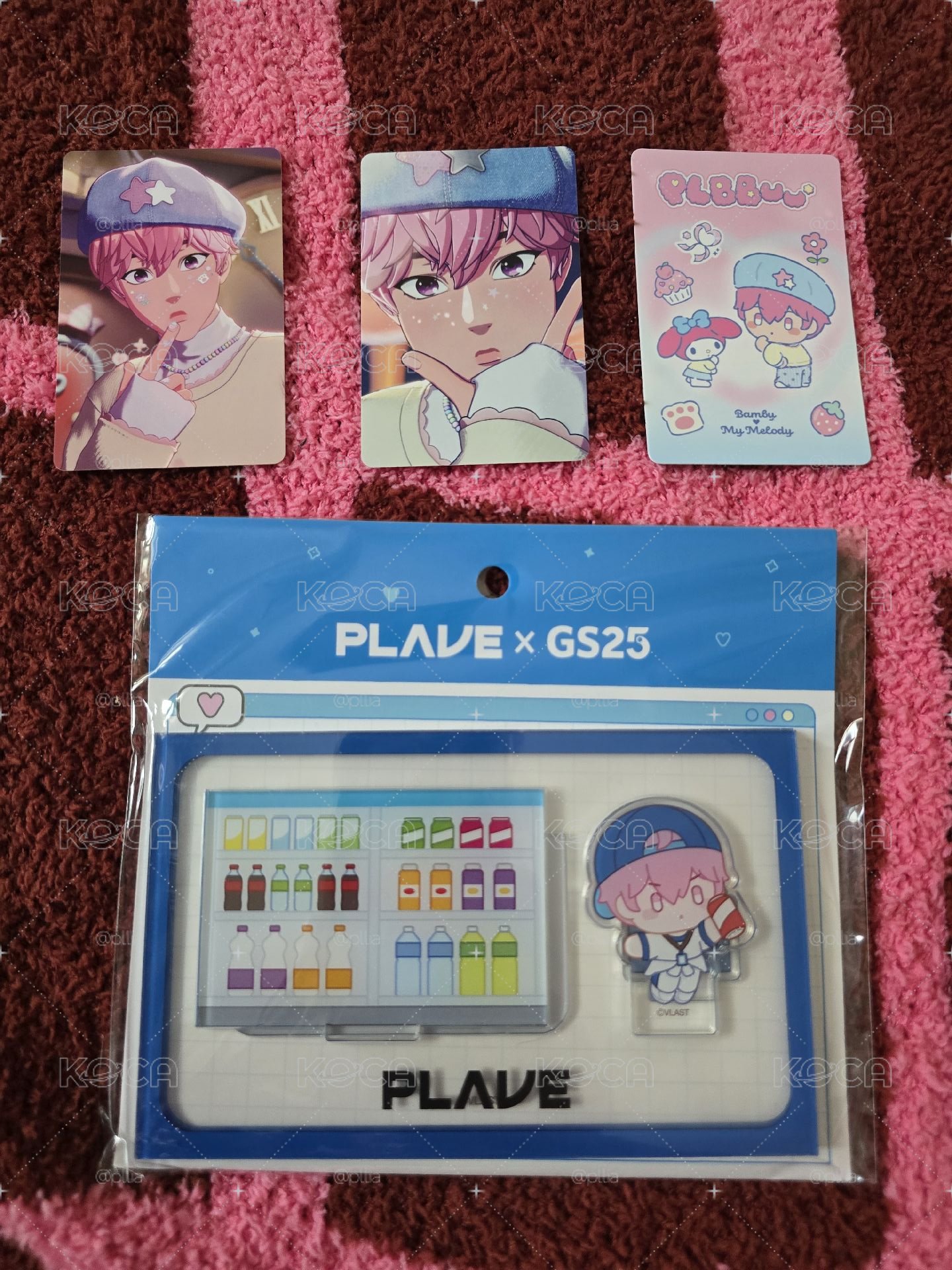 PLAVE X GS25 Q版場景立牌 斑比SET