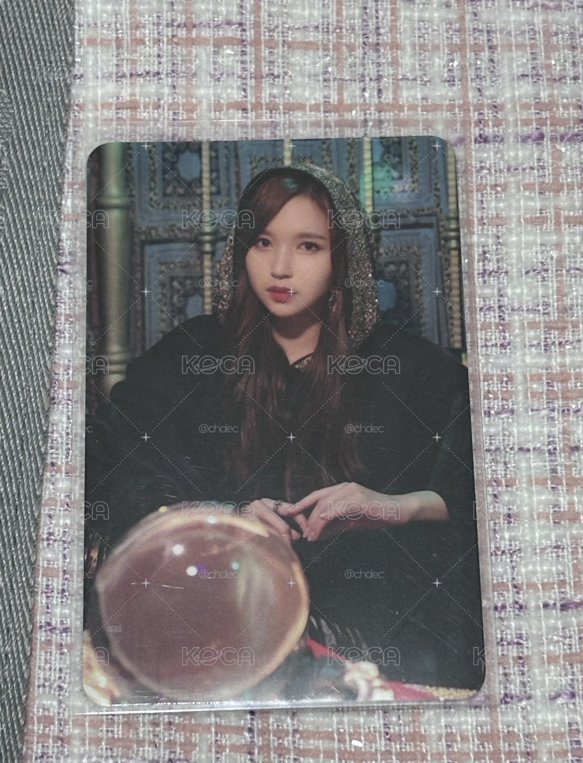 TWICE Mina 水晶球南小卡