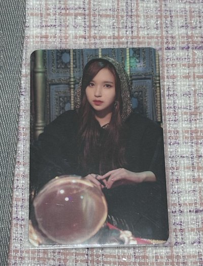 TWICE Mina 水晶球南小卡