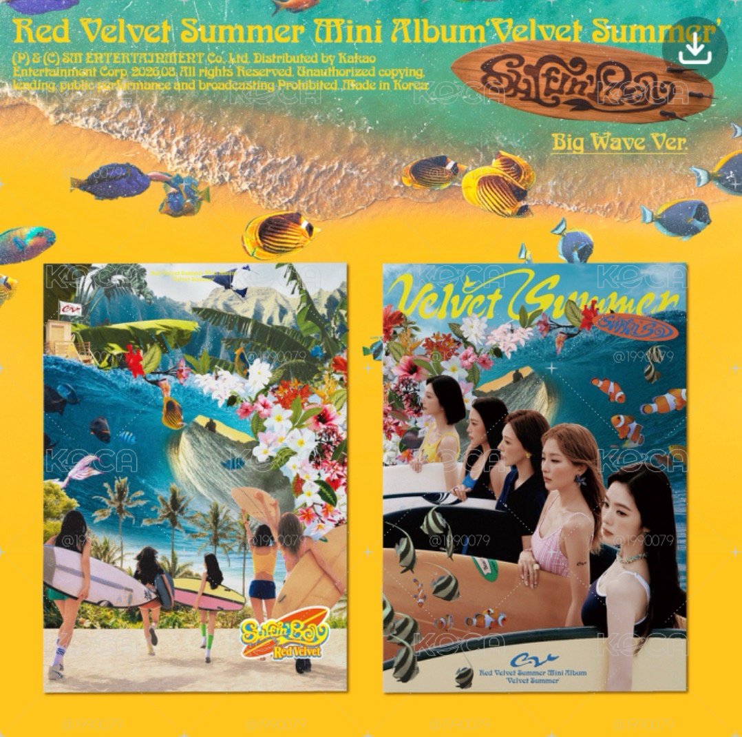 ⭐️velvet summer未拆專
