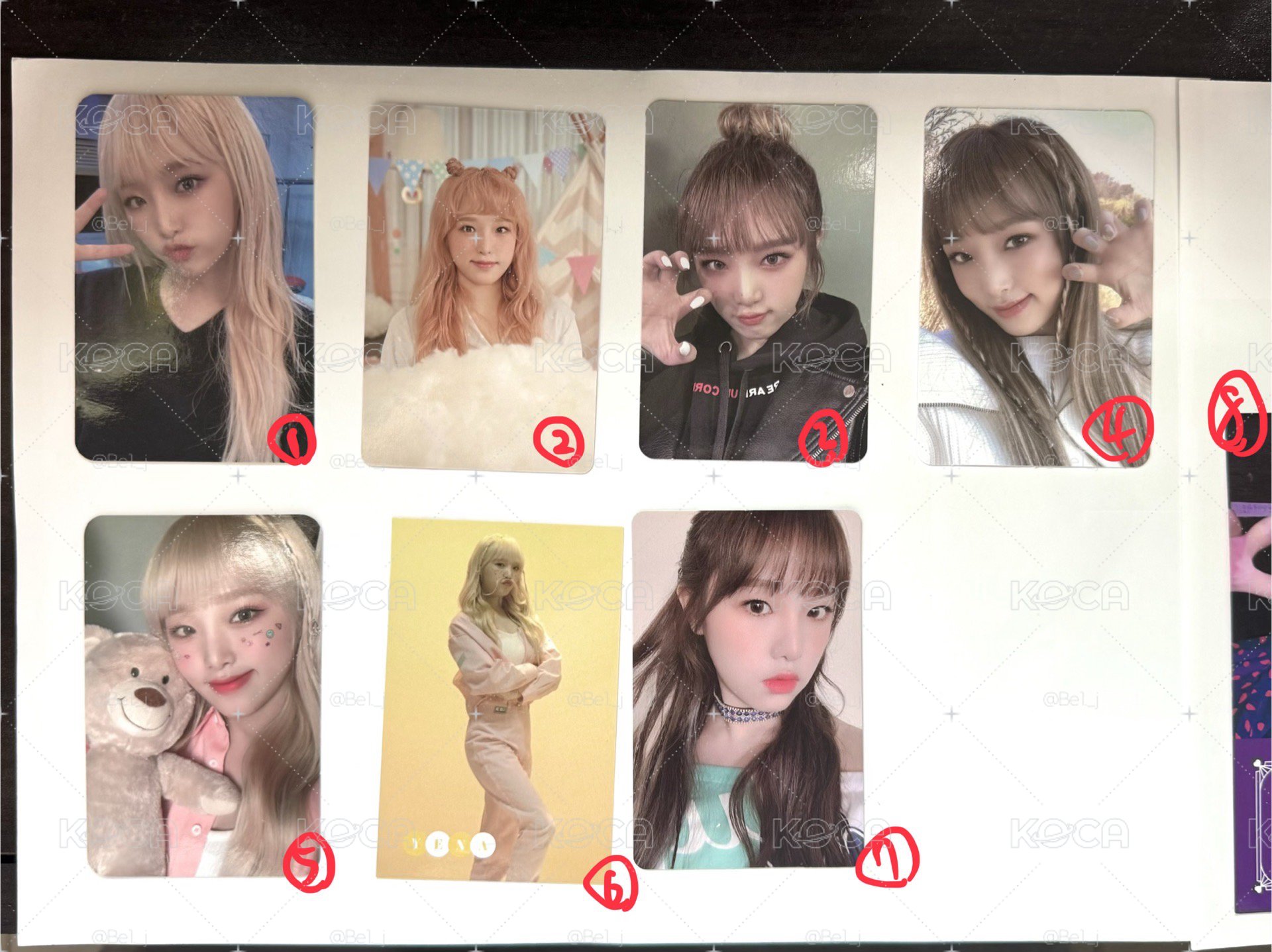 izone yena 小卡出清 （可拆