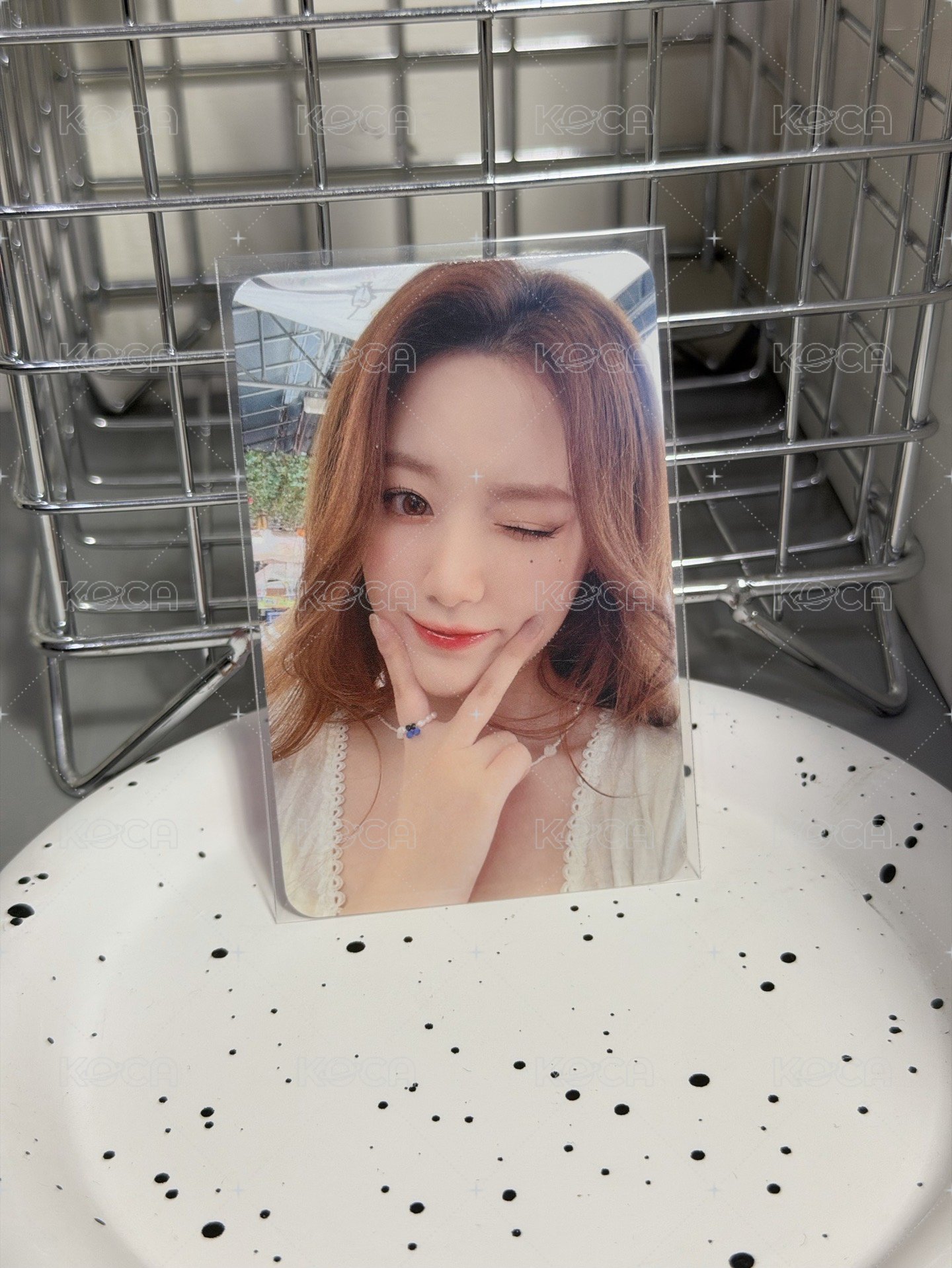比耶眨眼
