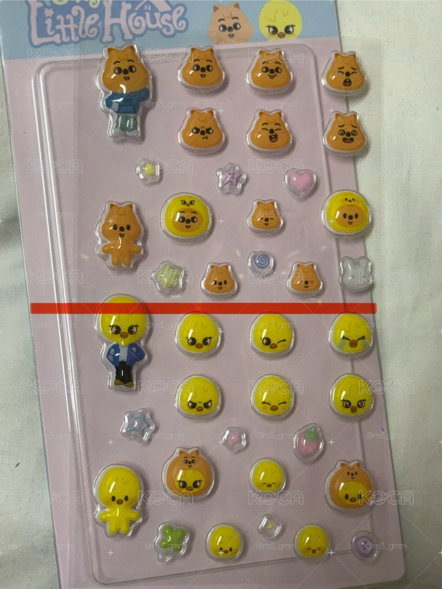 六期飯咪立體貼紙 菲