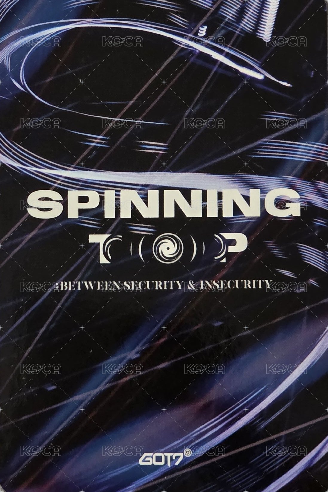 Spinning Top 專輯卡  背面