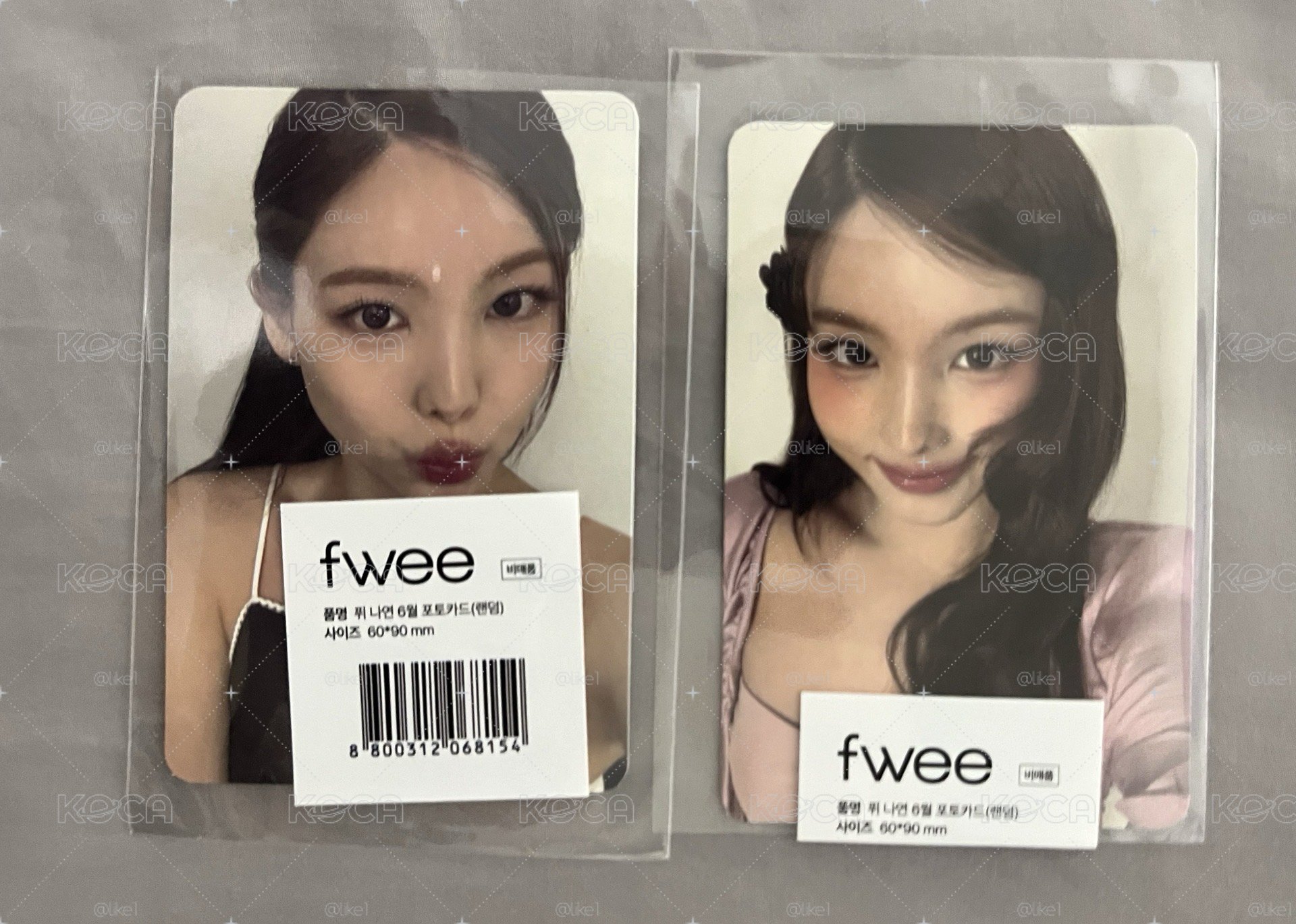 娜璉fwee小卡