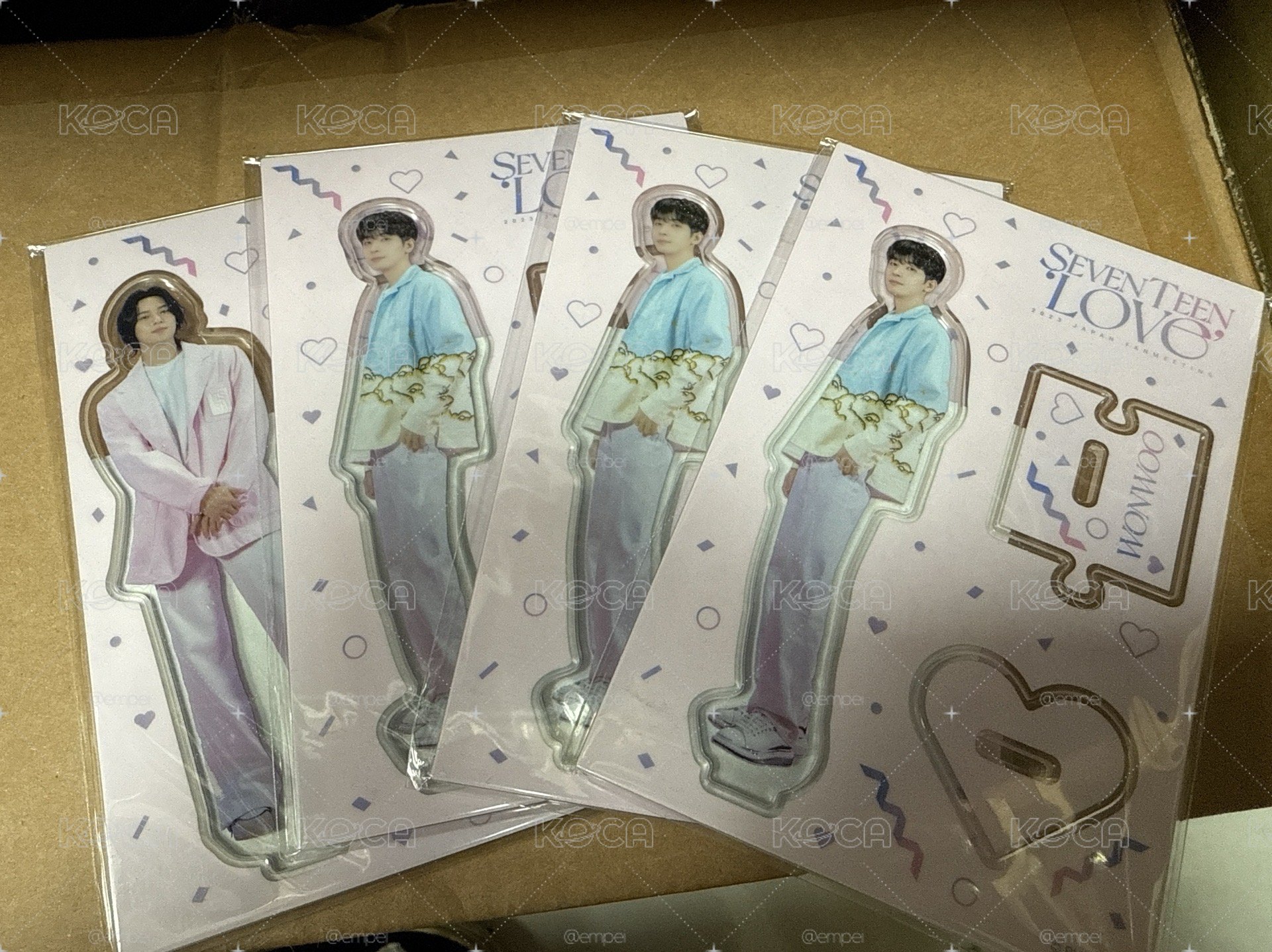 LOVE 飯咪 立牌 全新 圓佑 珉奎