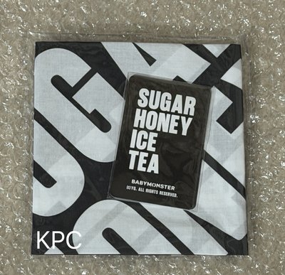現貨速出 BABYMONSTER SUGAR HONEY ICE TEA BADANA 絲巾