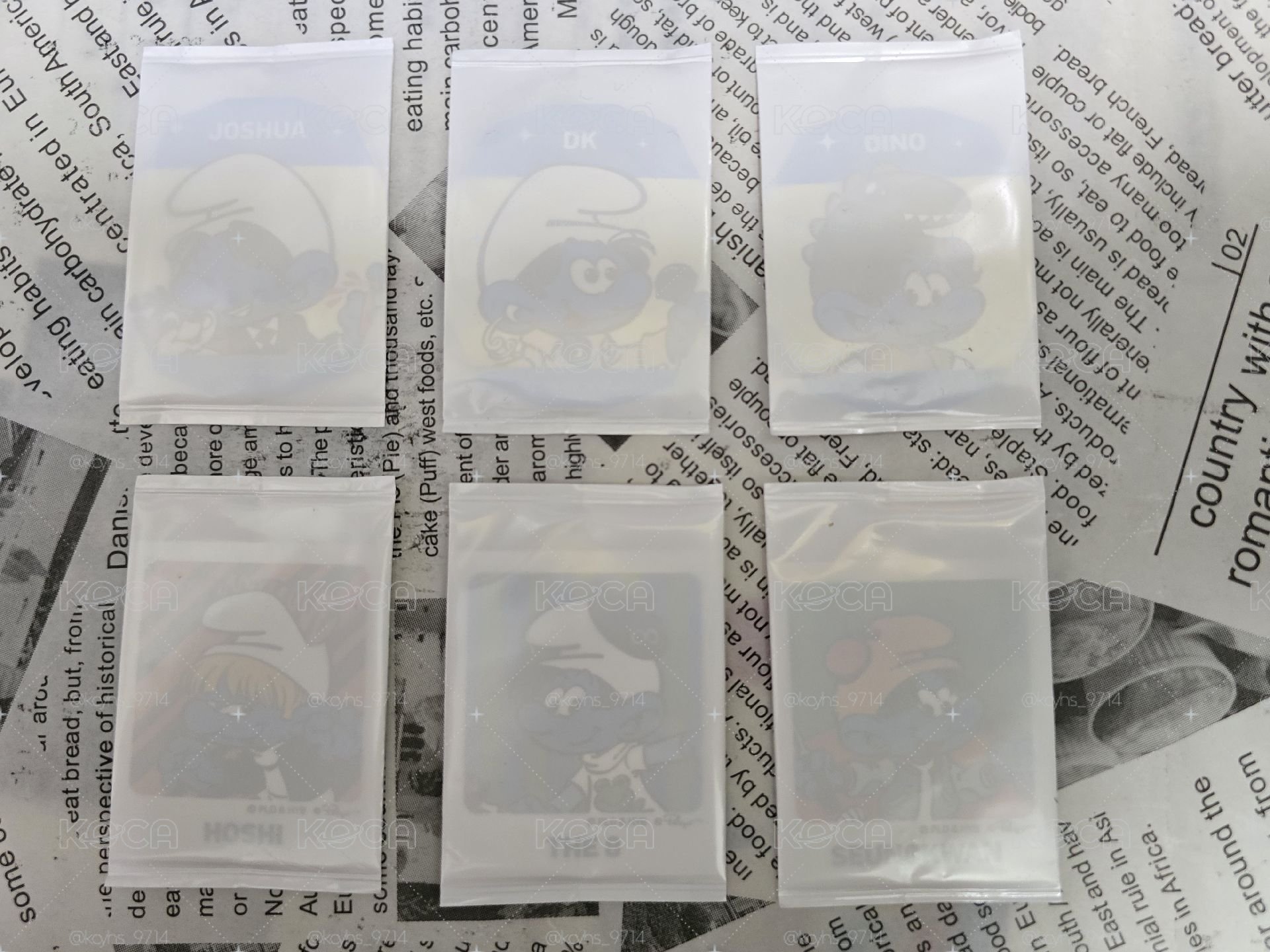 7-11藍色小精靈聯名貼紙