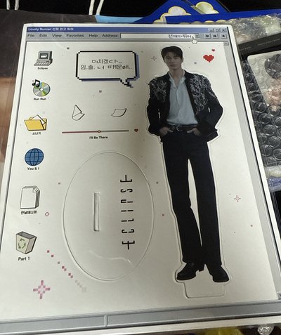 邊佑錫 背著善宰跑 寫真書 全新