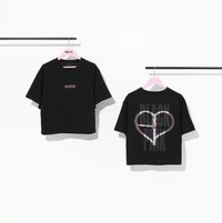 3巡 日巡vol.1 愛心LOGO黑色 T恤 