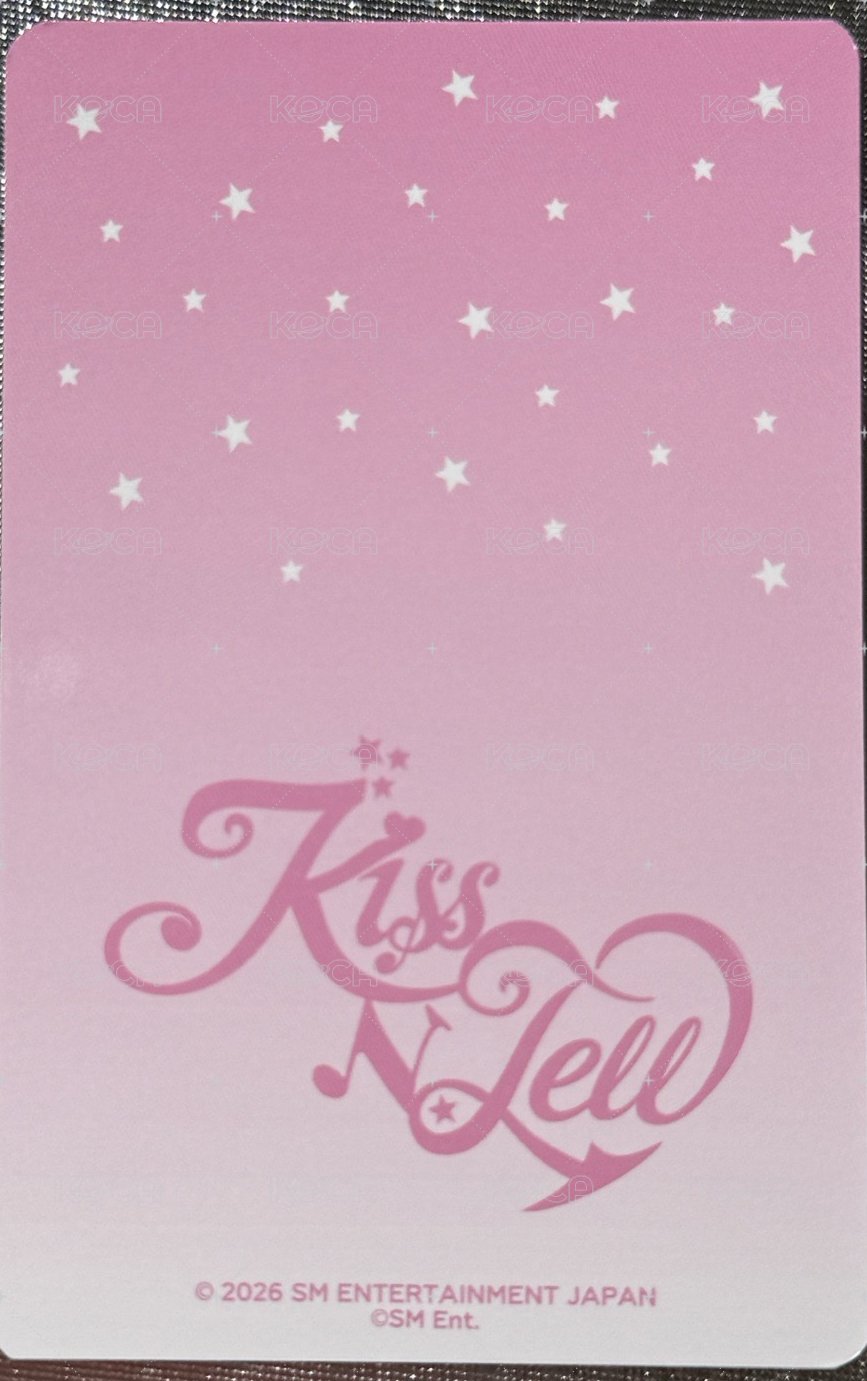 KISS N TELL 快閃 隨機卡 A版 背面