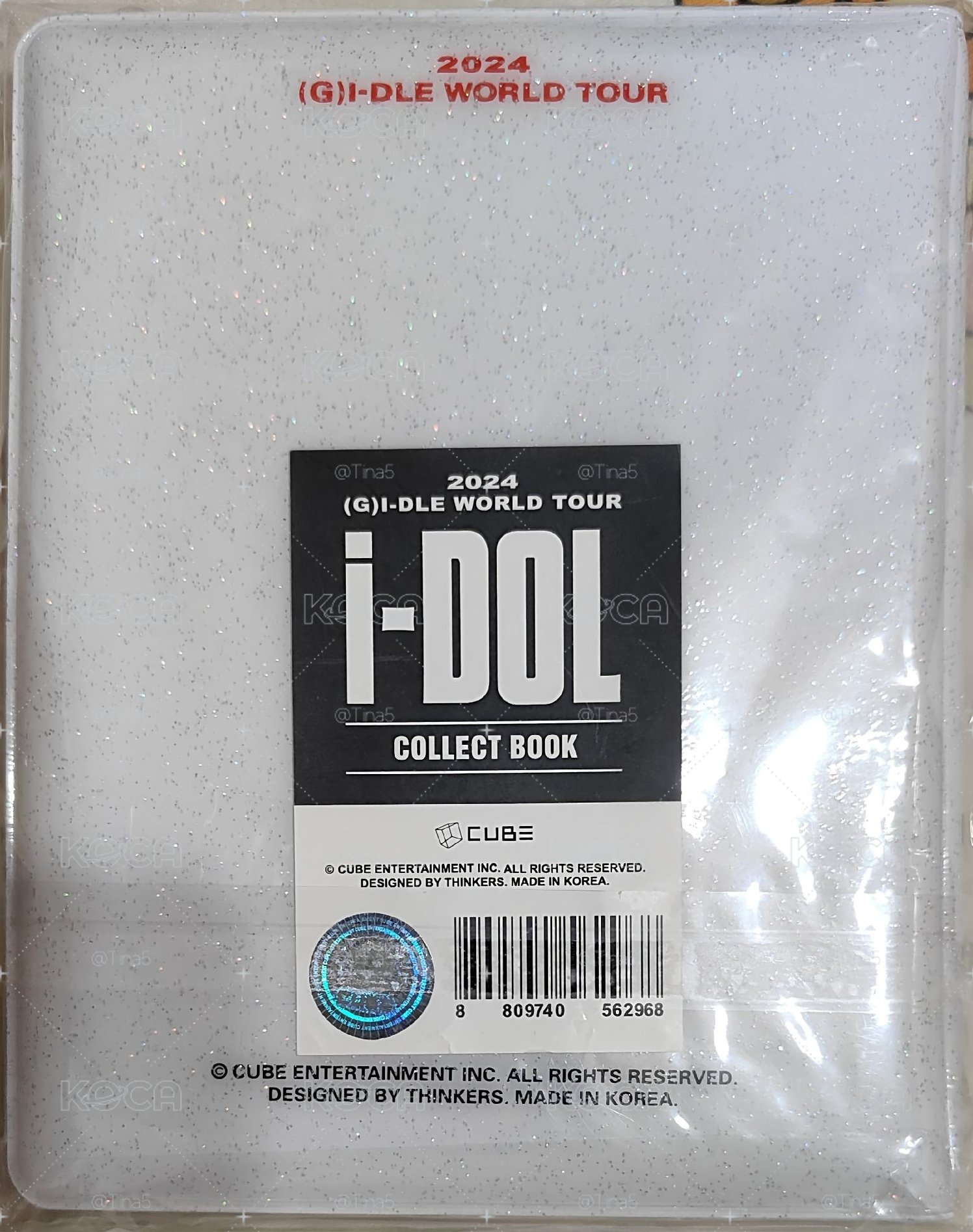 2024iDOL世界巡迴首爾演唱會應援卡冊（內含2團卡）
