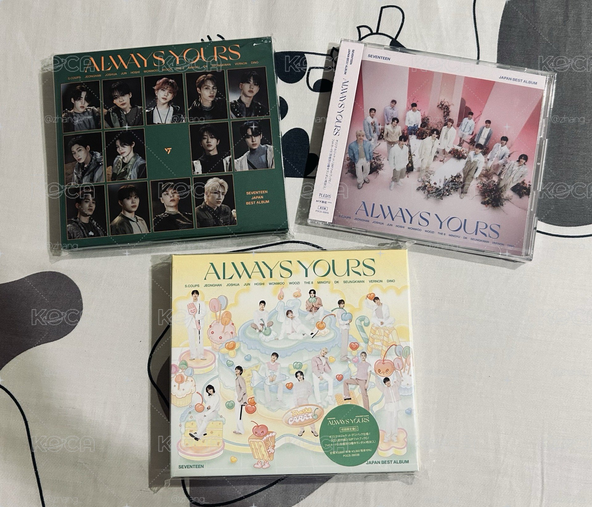 Always yours通常盤、C.D盤 未拆專