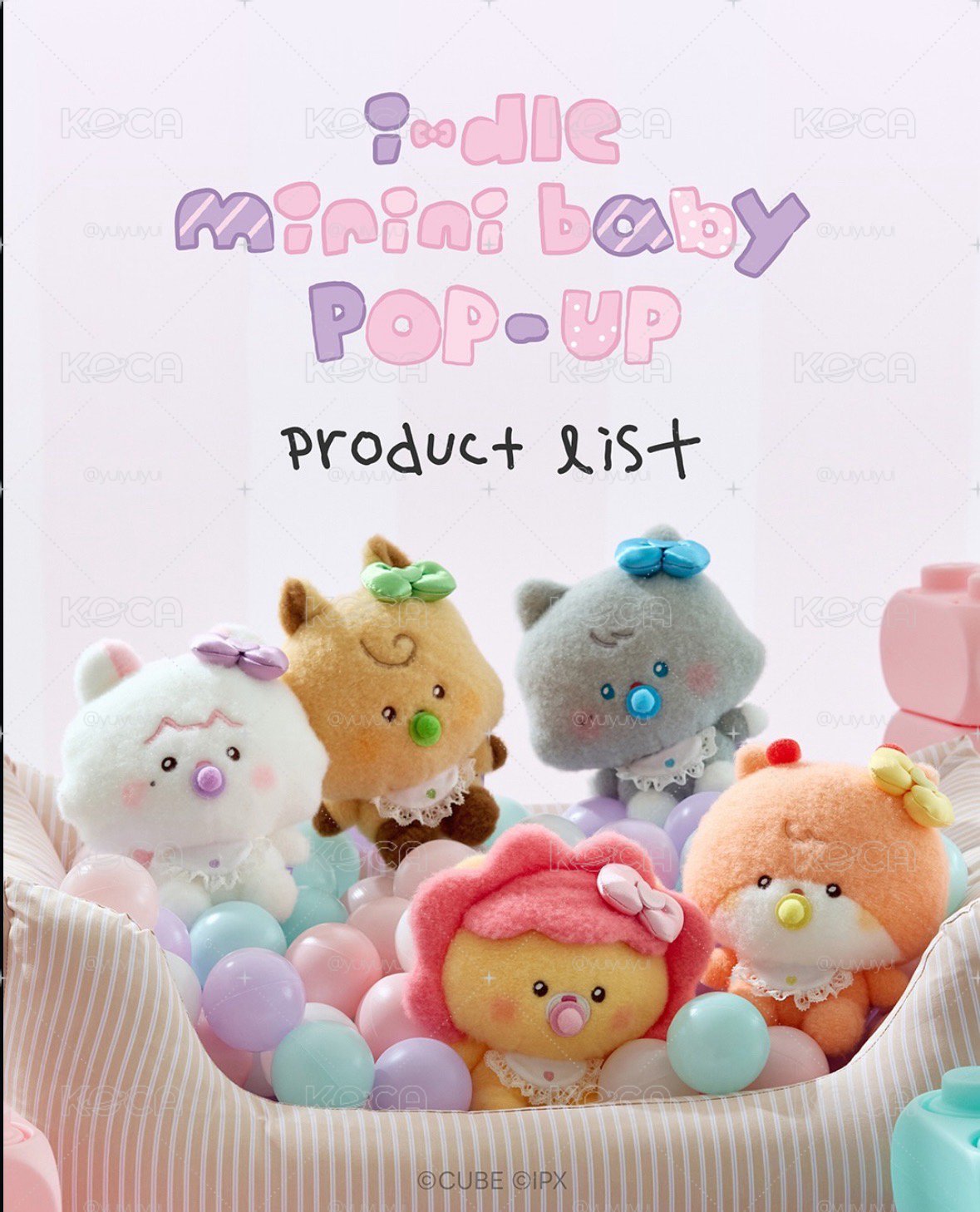 i-dle minini baby POP-UP
