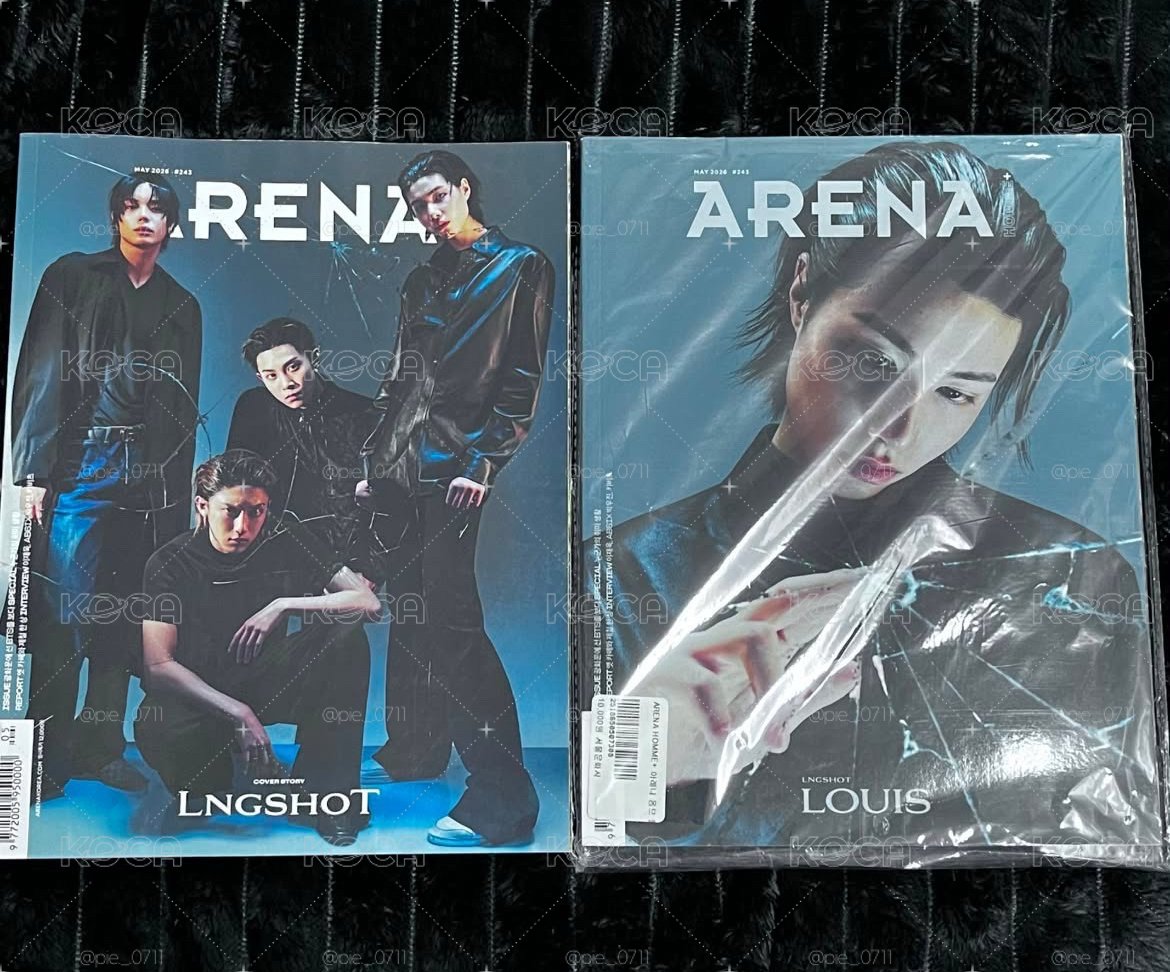 Arena Homme 5月刊 團體A版 雜誌