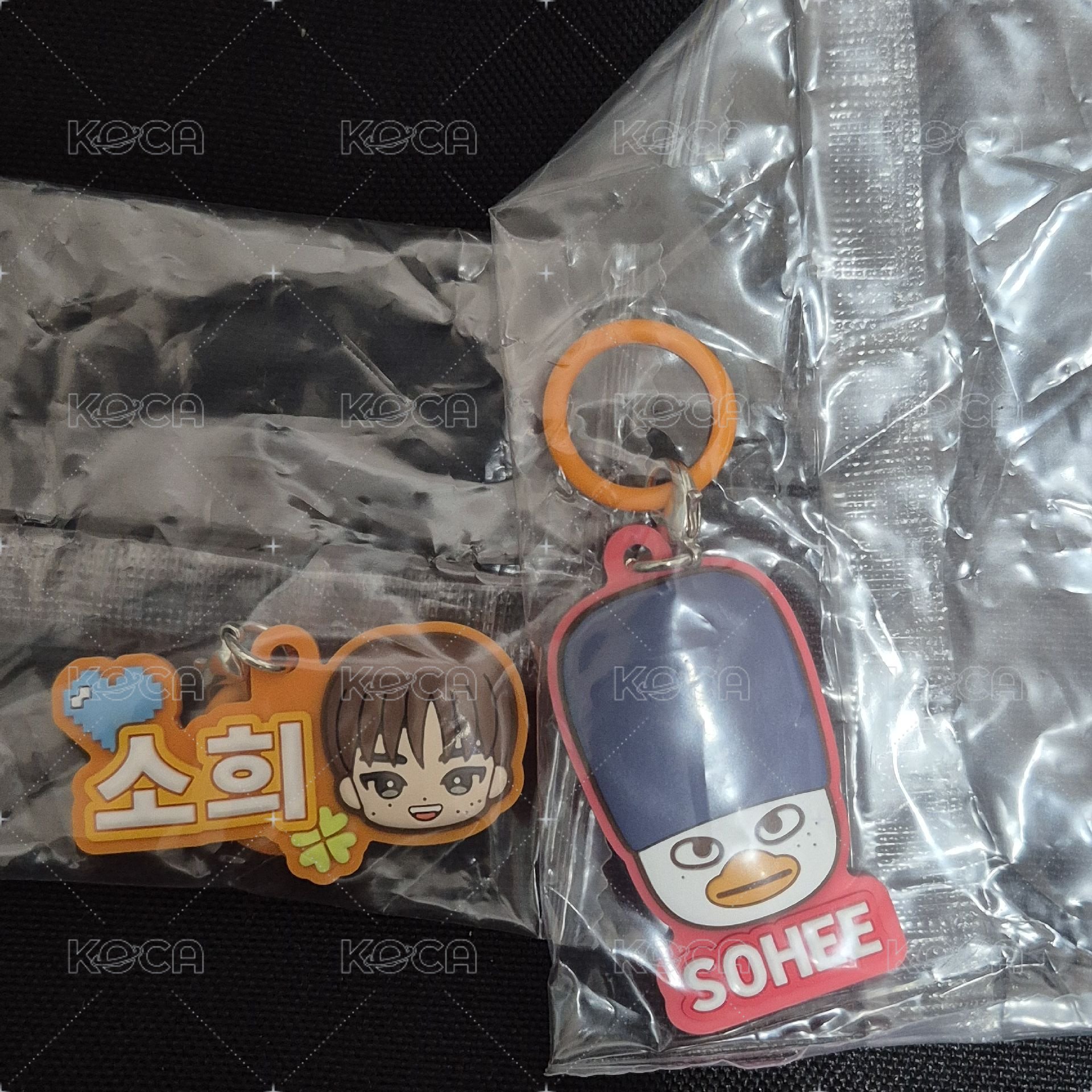 sohee名牌+吉祥物吊飾
