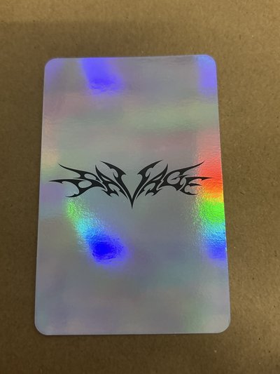 Savage 專輯卡 p.o.s ver. 面具寧