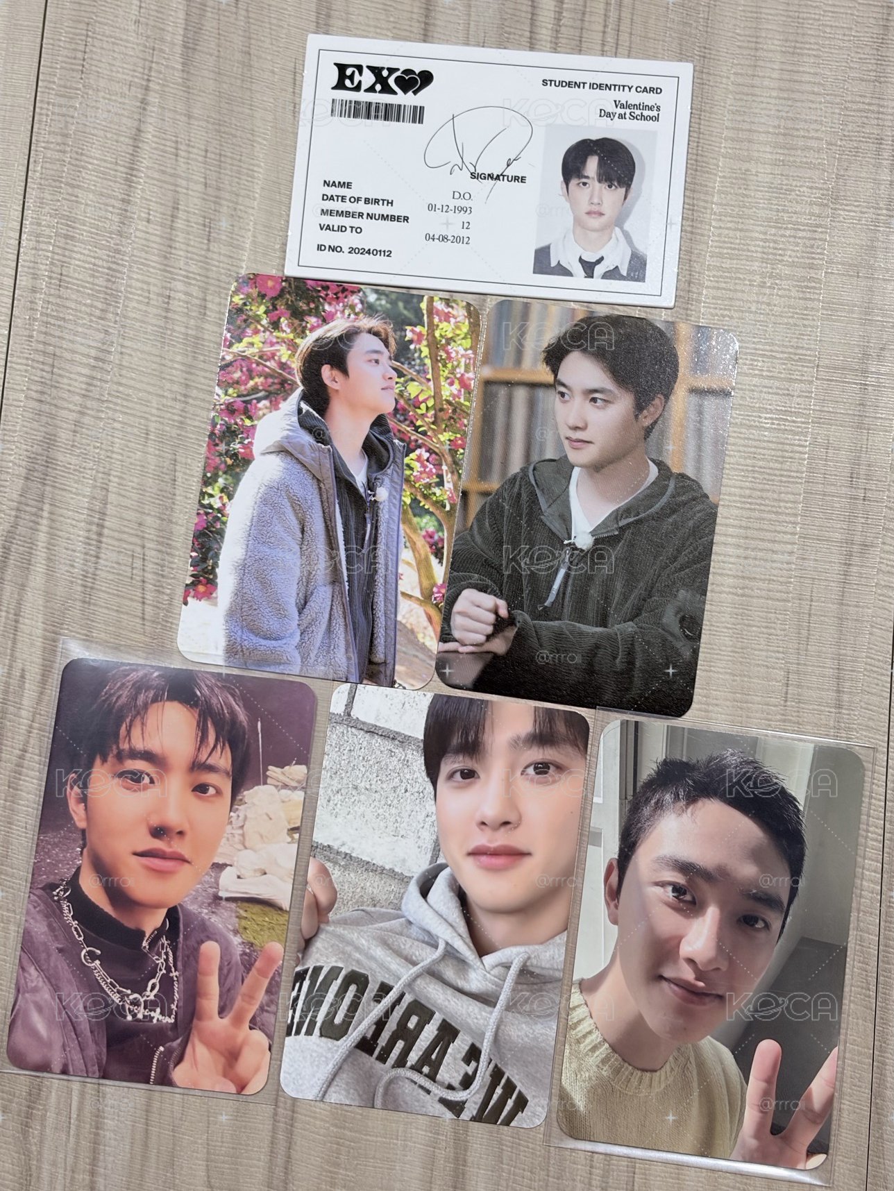 🐧 EXO D.O. 全收贈兩張小卡
