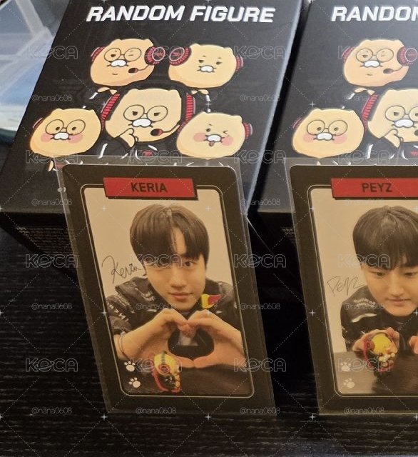 T1 X KAKAO Keria公仔（含卡）