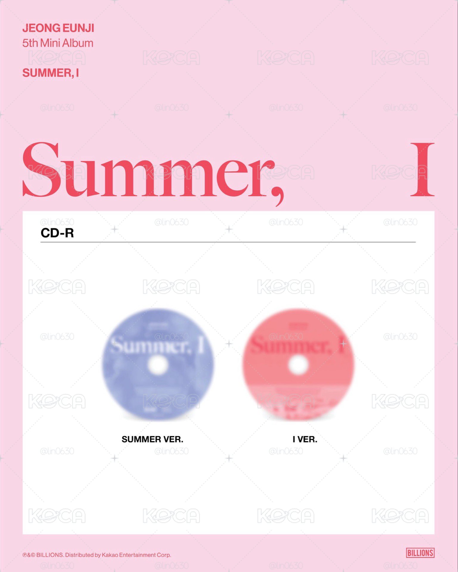 全新未拆 恩地 SUMMER I 迷你五輯