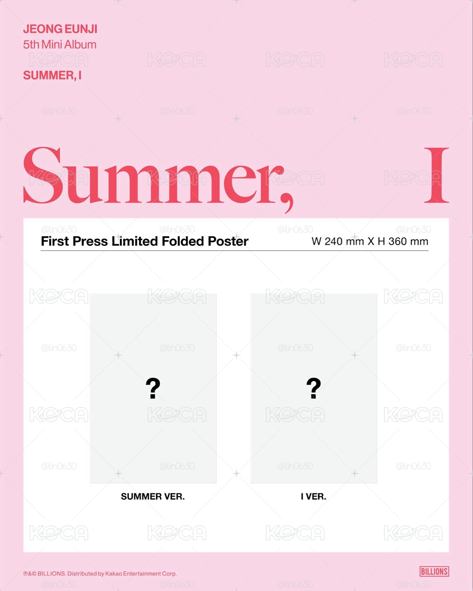 全新未拆 恩地 SUMMER I 迷你五輯