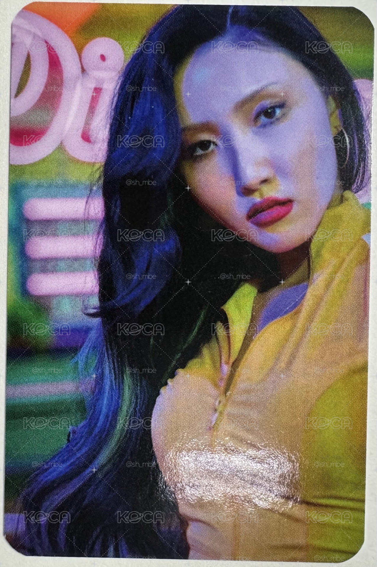 MAMAMOO 華莎 TRAVEL 特典卡