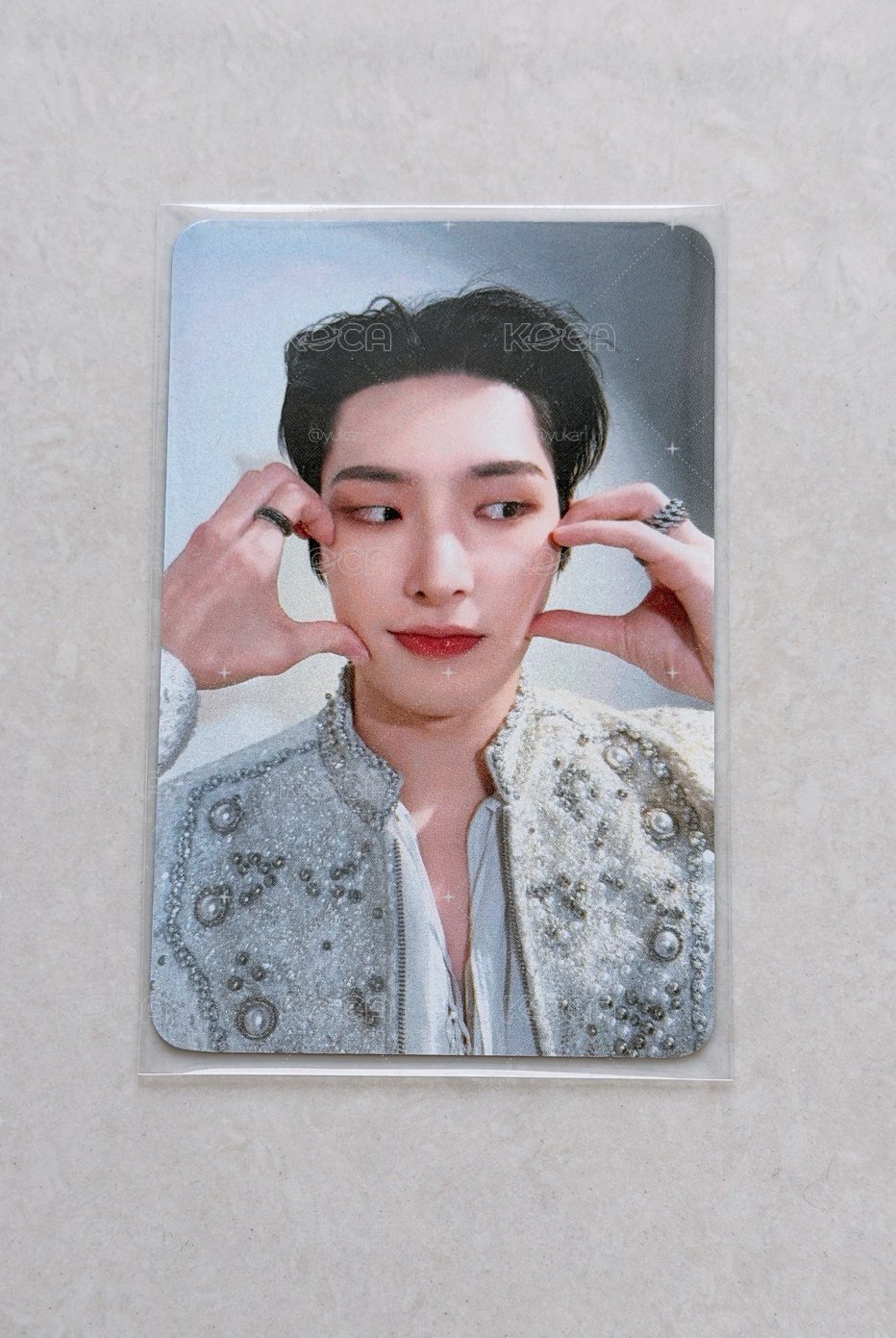 ATEEZ 旼琦 GH2 Makestar 比心卡