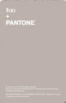 PANTONE 筆記本 周邊卡  背面