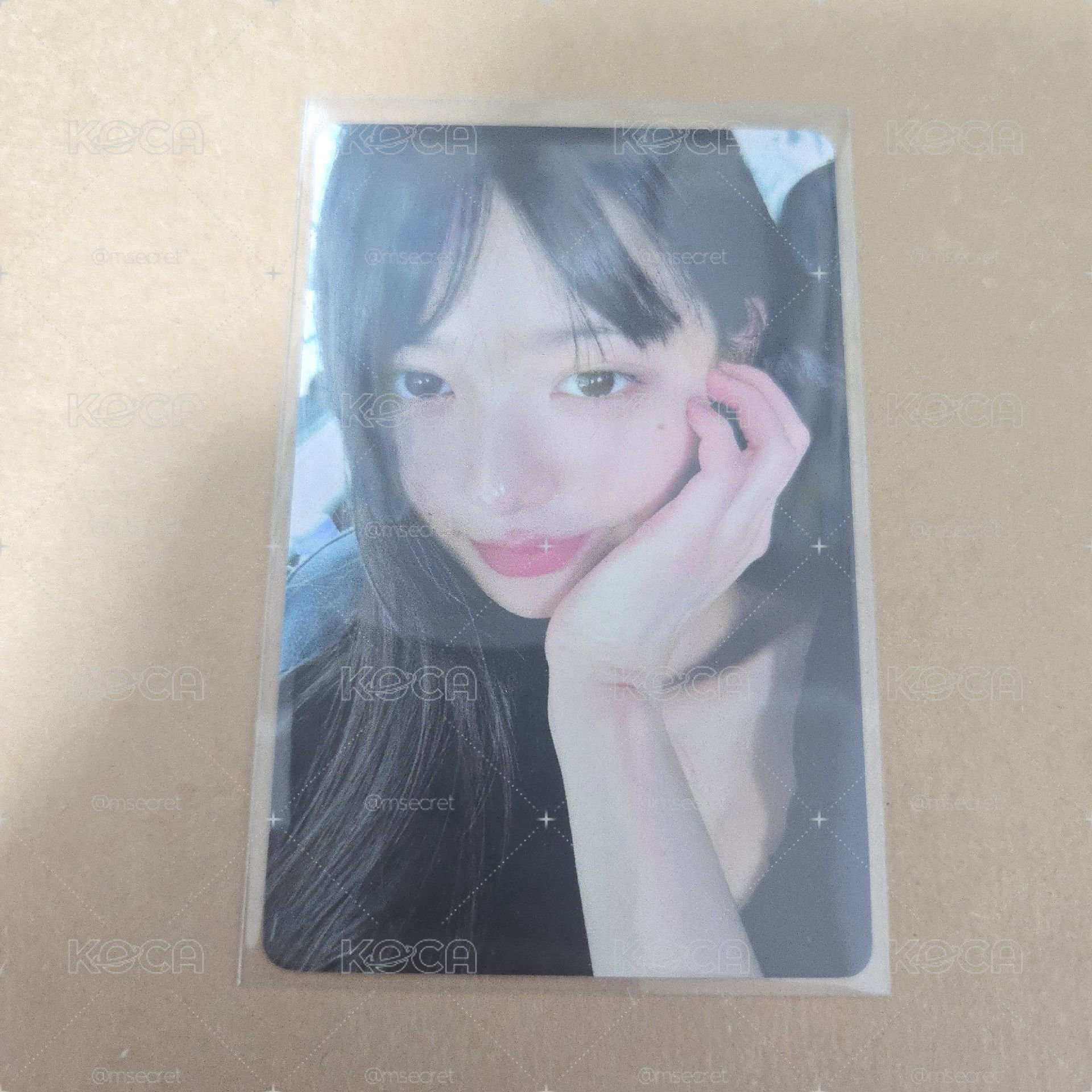 IVE SECRET 京東 特典卡 員 中文卡背