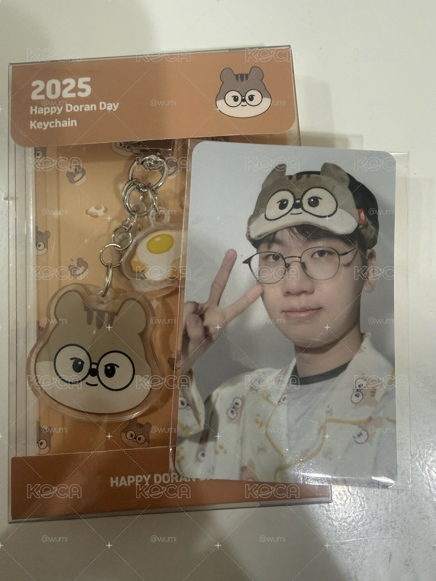 2025 Doran 生日鑰匙圈（附小卡）
