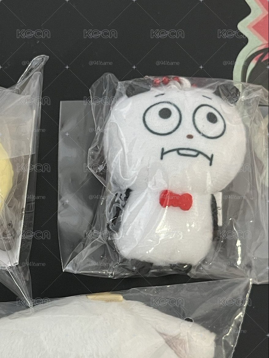 熊貓扭蛋吊飾