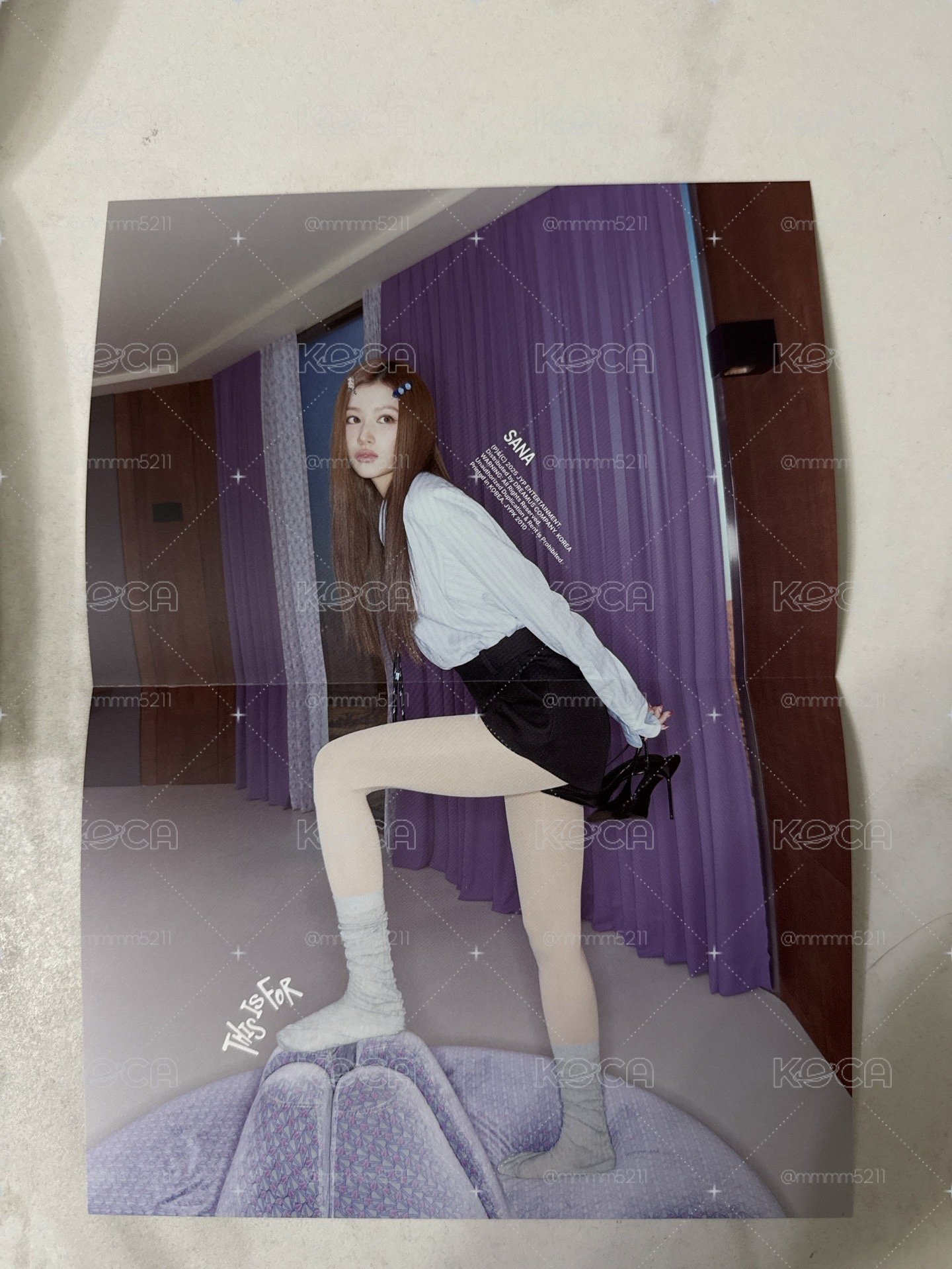 Twice專輯個人海報