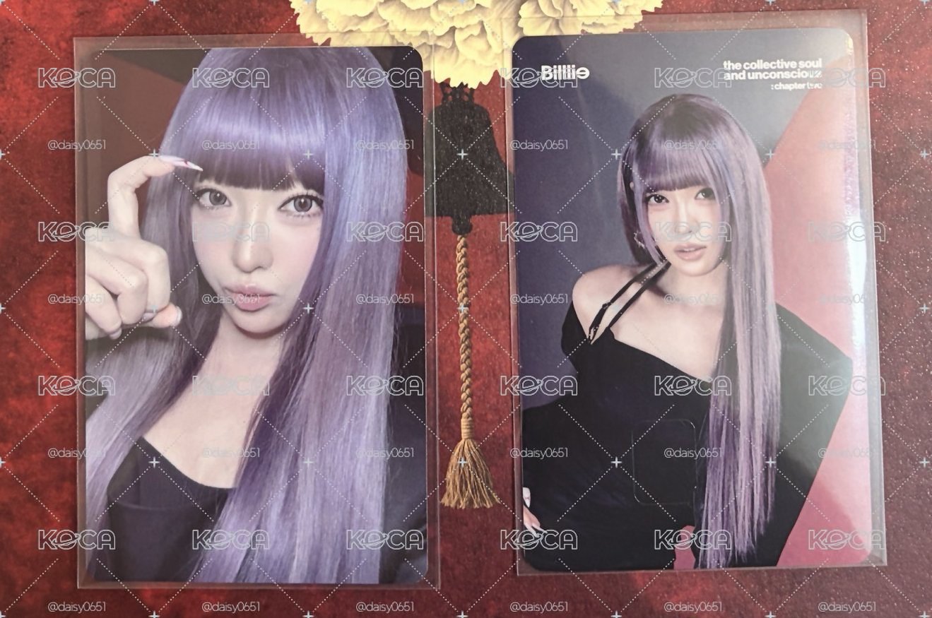 Billlie 夏藍 正規一專卡+卡貼（2張）
