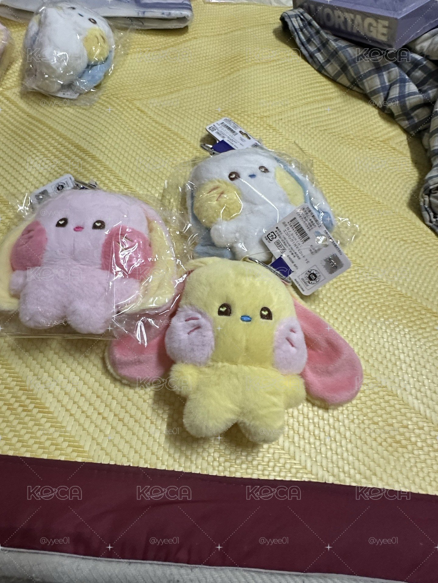 NewJeans BUNINI 吊娃 三合一購物袋