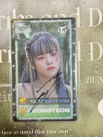 2024年JYP週年慶遊戲卡 (替友售)