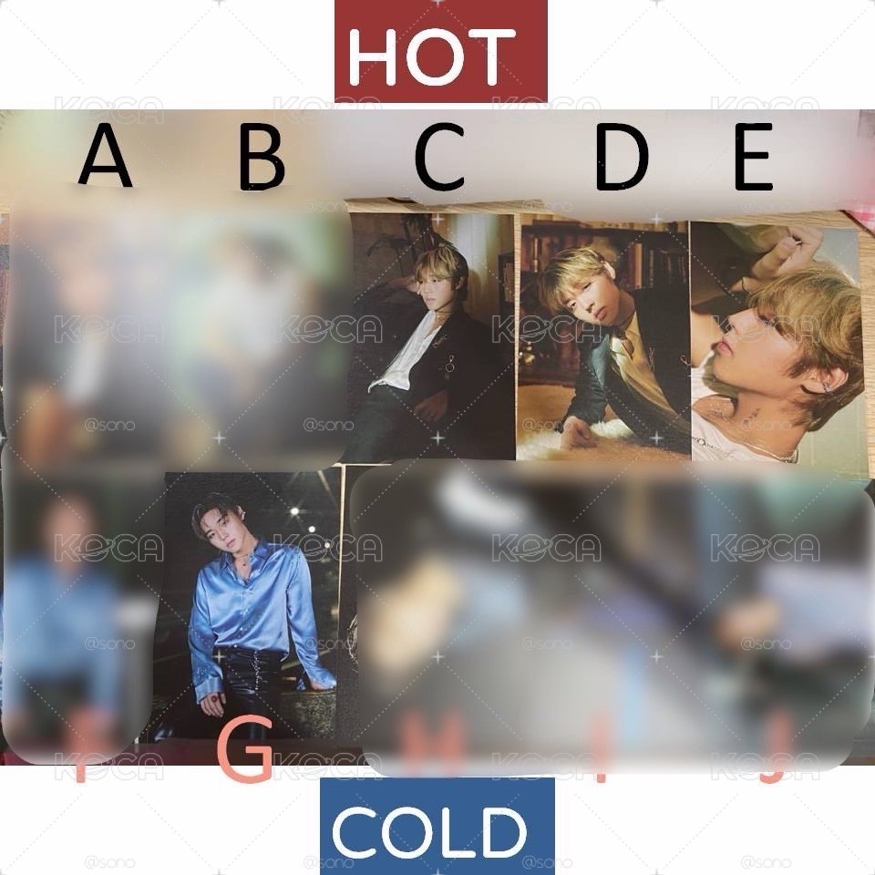 朴志訓 PARK JIHOON 迷你5輯 HOT&COLD 明信片