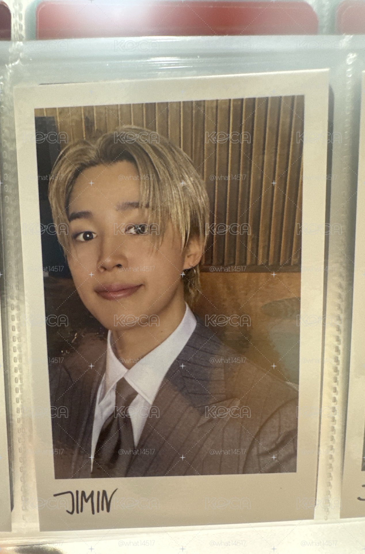 豪華黑膠jimin