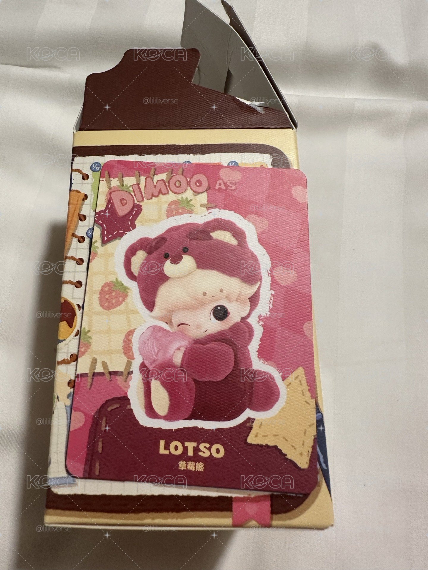 Dimoo 草莓熊