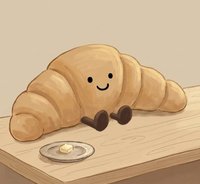 🥐 牛角麵包 ྀི