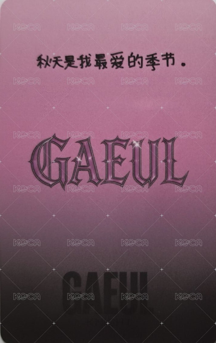 KNIGHT雜誌 雜誌卡  背面