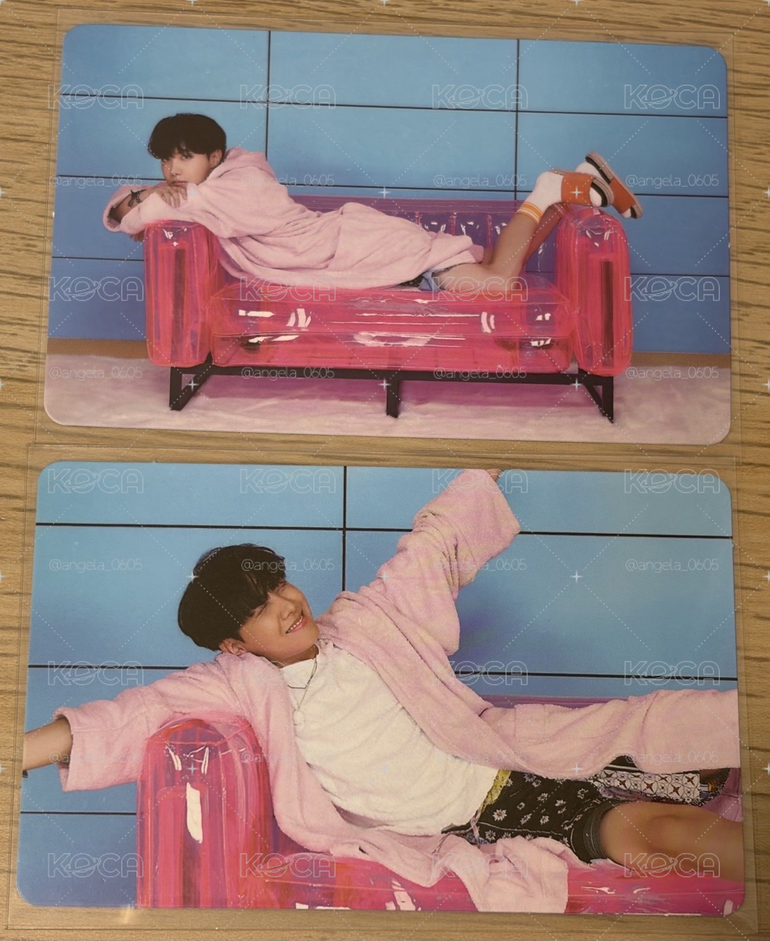 BTS BE 專輯小卡