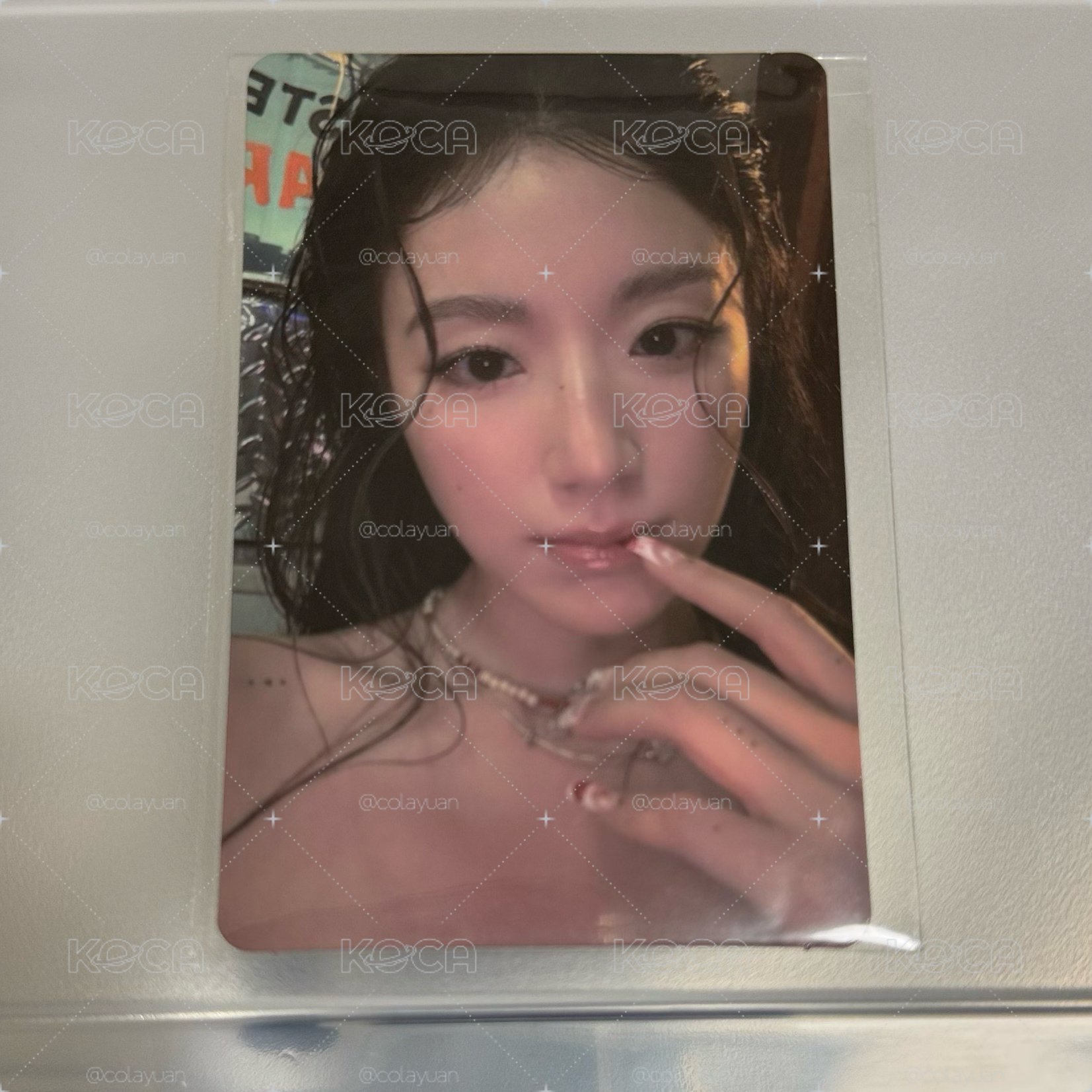 迷九快閃項鍊卡刷