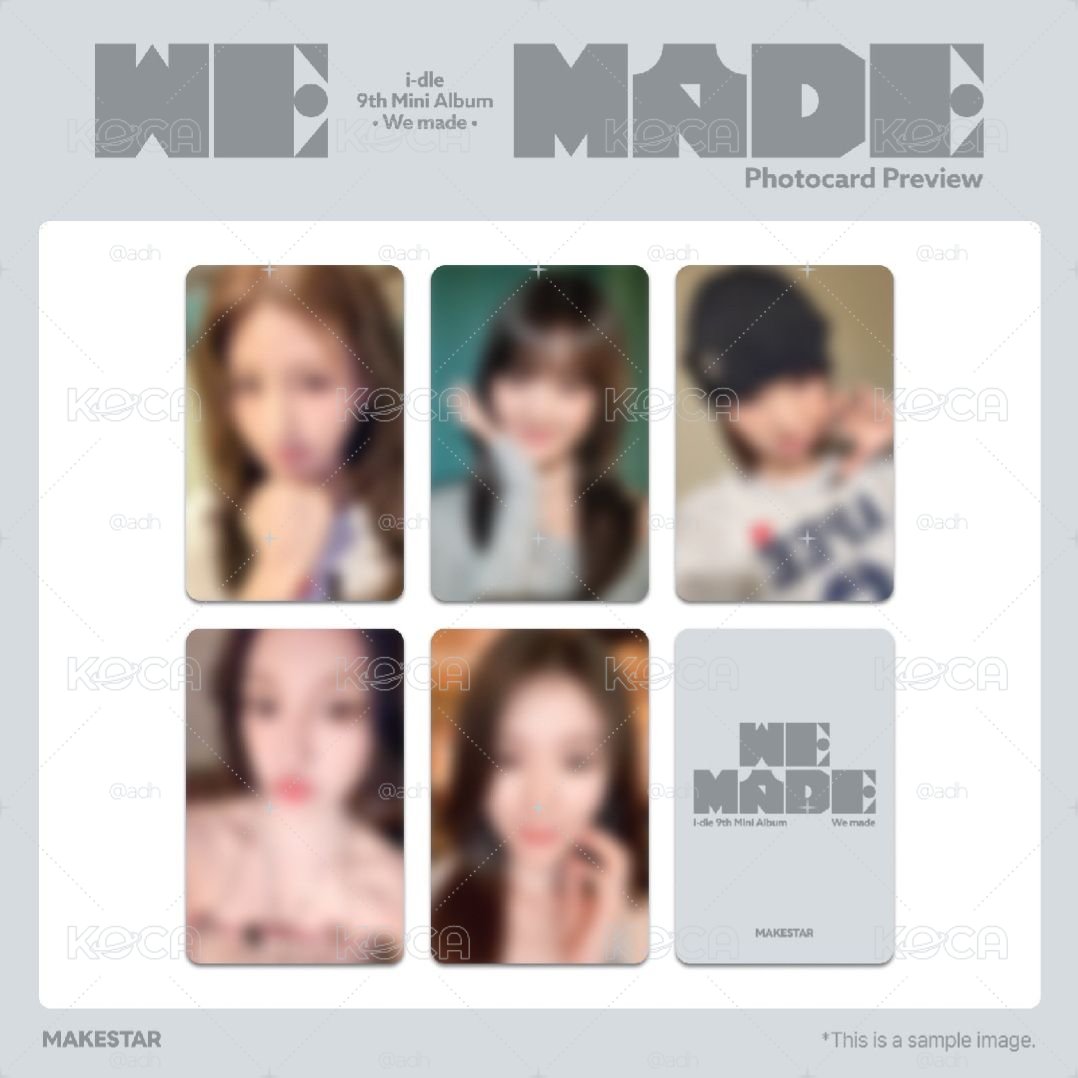 We made ms 5.0簽售卡單卡
