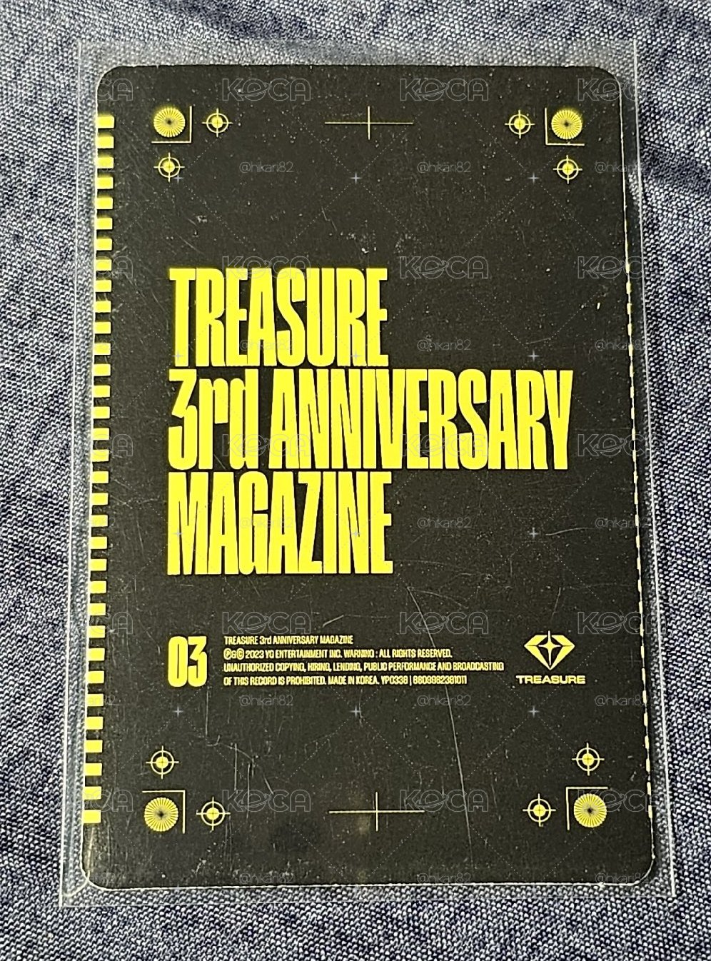 TREASURE 3rd ANNIVERSARY MAGAZINE YOON JAEHYUK 🦁