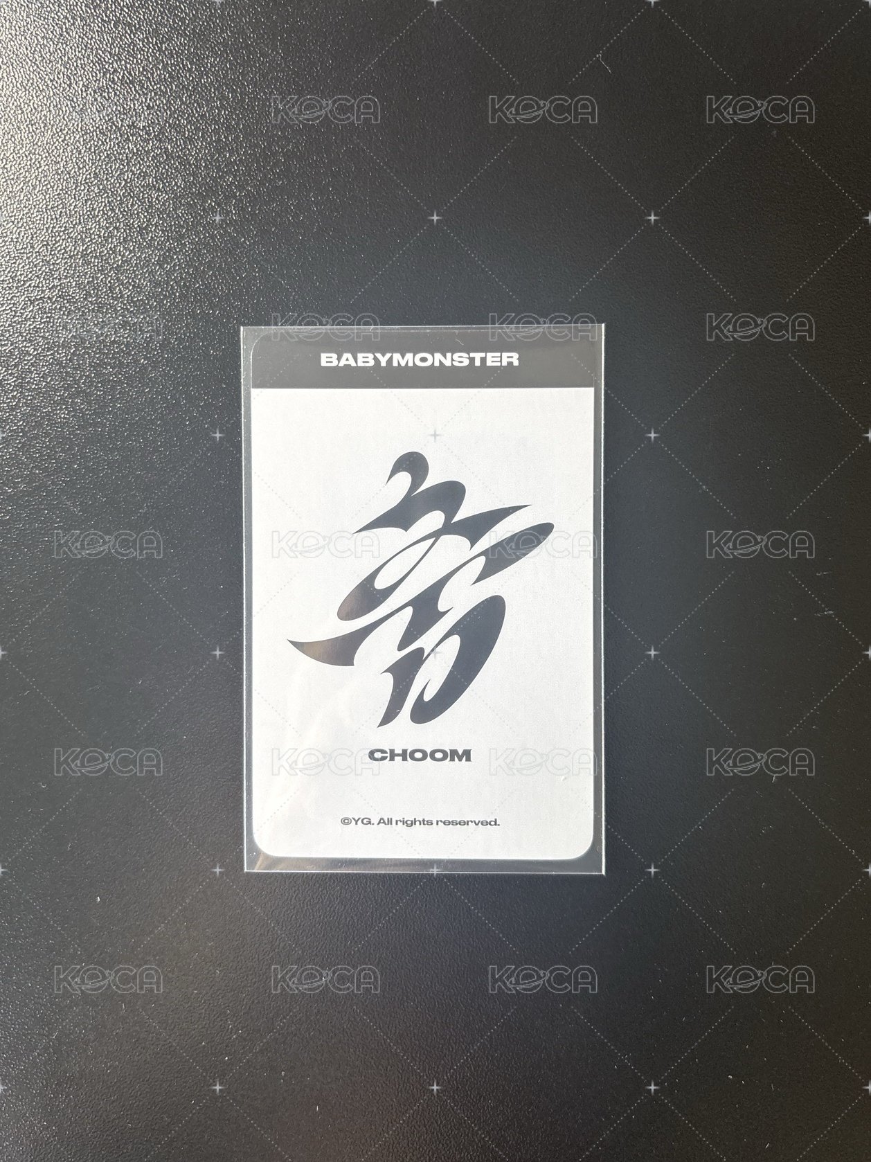 춤 (CHOOM) 香港/上海/廣州/洛杉磯/新加坡 共通 滿額卡（卡面痕跡） 