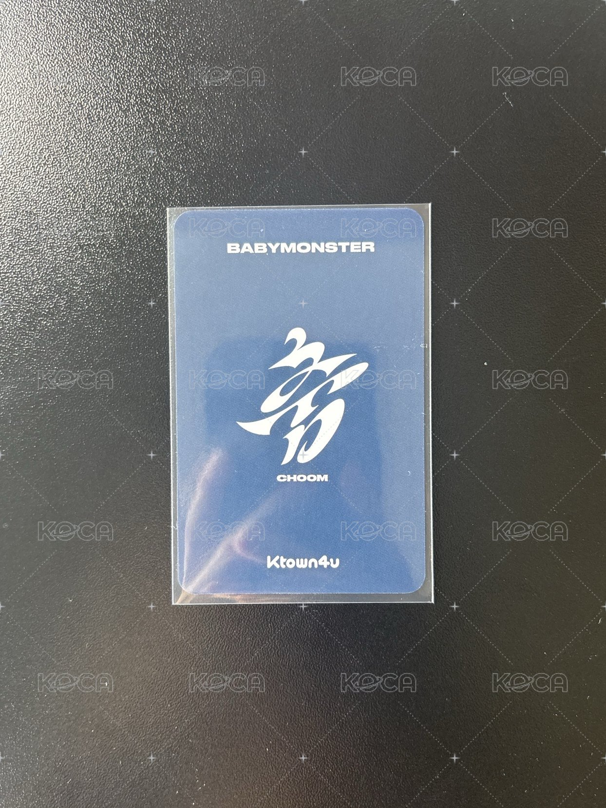 춤 (CHOOM) yg wvs k4 el 通用官拍 特典卡 B ver.（卡面刮痕）